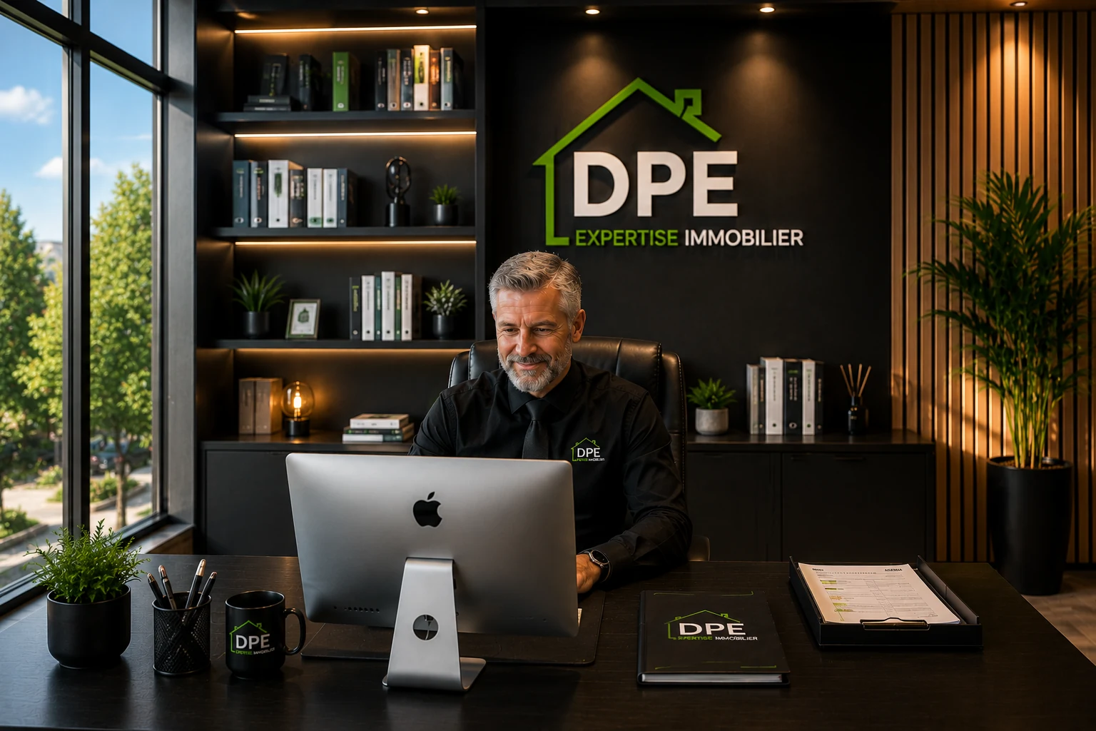 Responsable DPE Expertise Immobilier au bureau